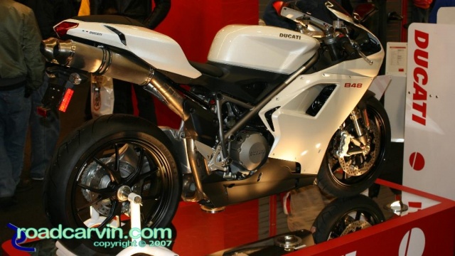 2007 Cycle World IMS - 2008 Ducati 848 - Side